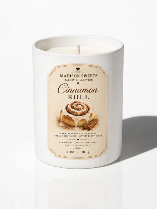 Cinnamon Roll Candle